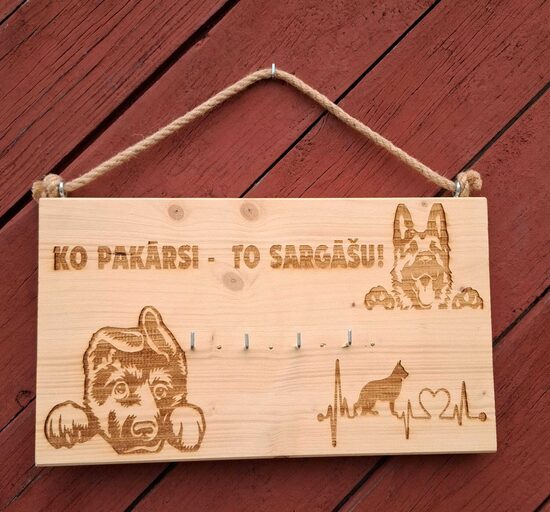 Atslēgu pakaramais "Mājdzīvnieki"